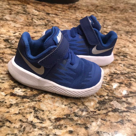 Nike Other - Nike star runner royal blue baby sneaker shoe 3c